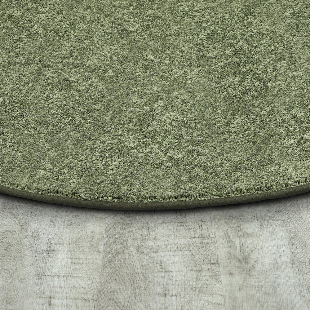Kid Essentials Endurance 12' x 7'6" Oval Area Rug in Color Sage. Picture 2
