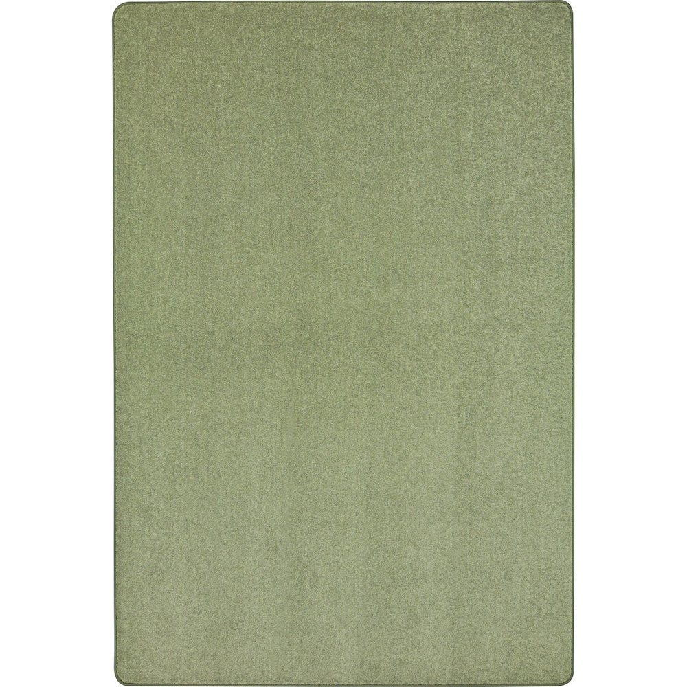 Kid Essentials Endurance 6' x 9' Area Rug in Color Sage. Picture 1