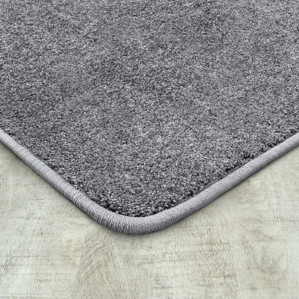 Kid Essentials Endurance 6' x 6' Area Rug in Color Silver. Picture 2