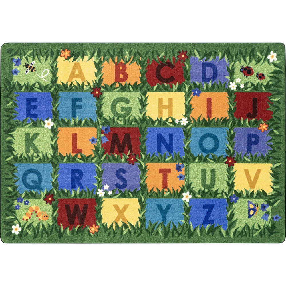 Field of Learning 7'8" x 10'9" Area Rug in Color Multi. Picture 5
