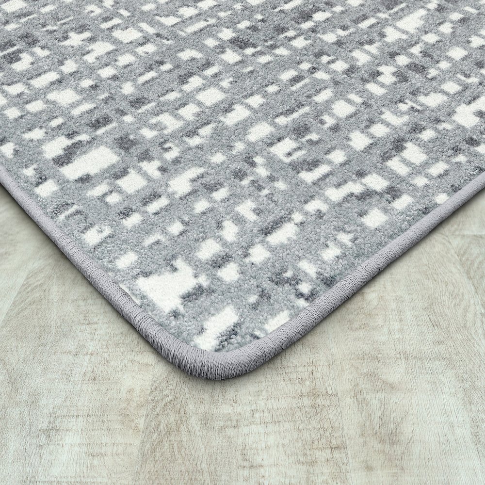 WorkSpace Fool's Gold 5'4" x 7'8" Area Rug in Color Cloudy. Picture 2