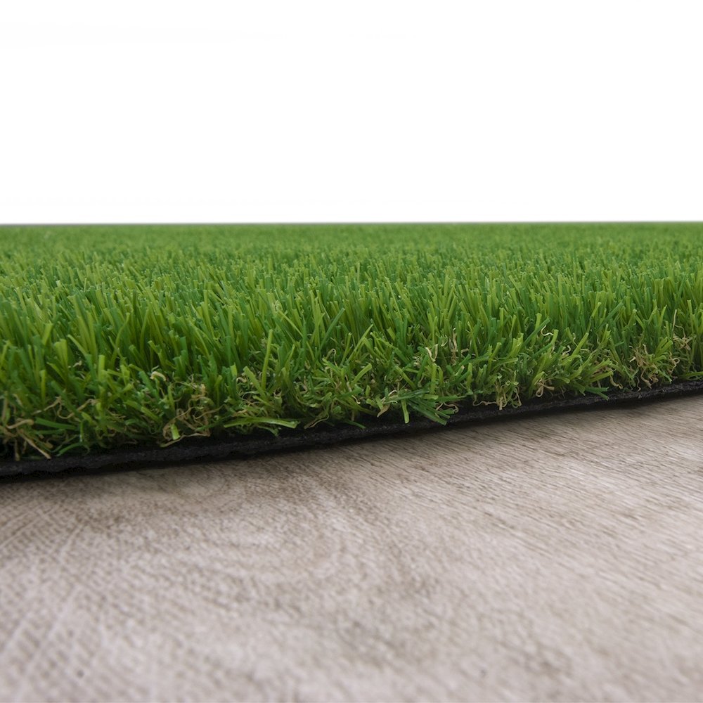 Kid Essentials GreenSpace 4' x 6' Area Rug in Color Green. Picture 2