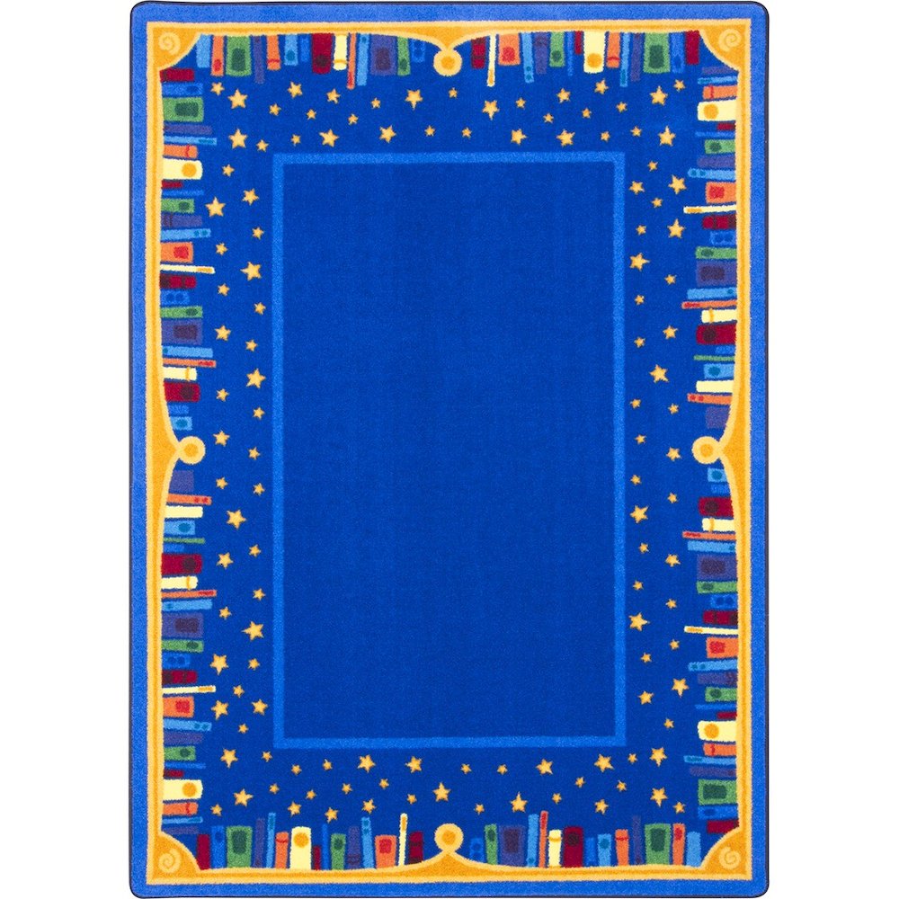 Kid Essentials Magic of Reading 7'8" x 10'9" Area Rug in Color Multi. Picture 1