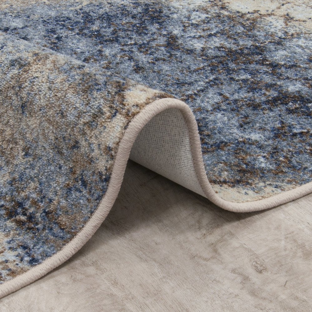 First Take River Run 5'4" x 7'8" Area Rug in Color Solitude. Picture 2
