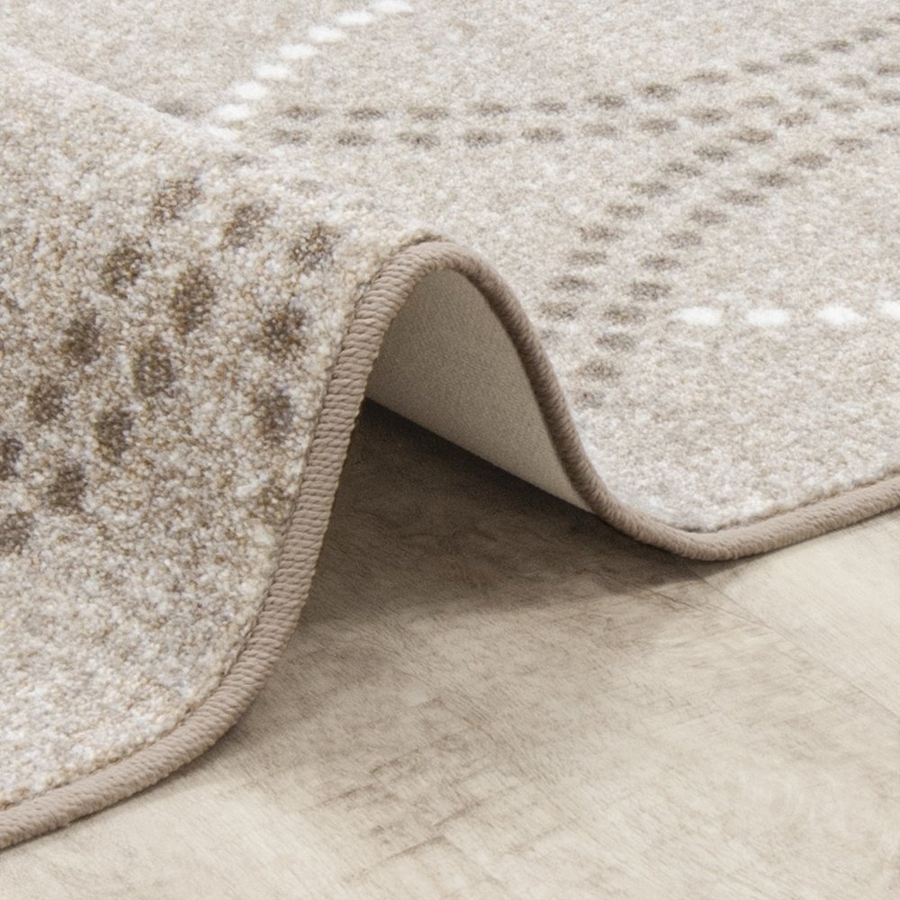 Impressions Seventh Heaven 5'4" x 7'8" Area Rug in Color Beige. Picture 2