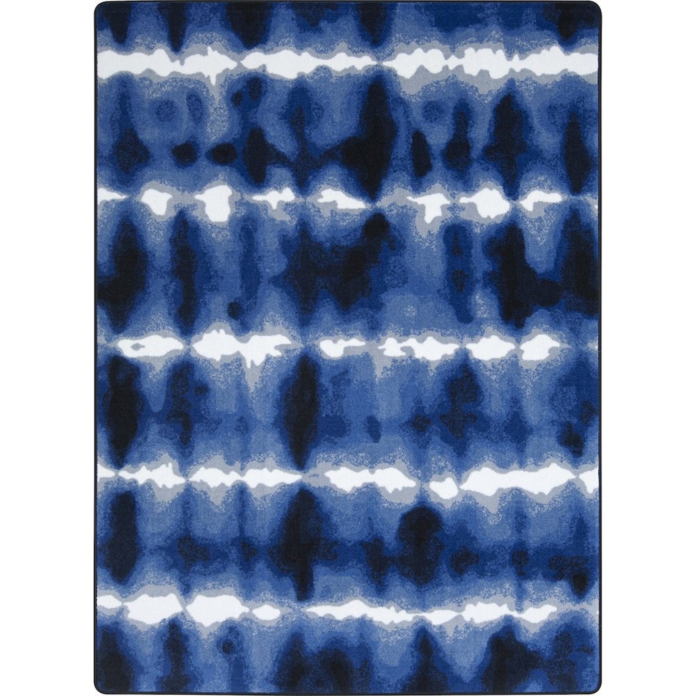First Take Sound Off 5'4" x 7'8" Area Rug in Color Cobalt. Picture 1