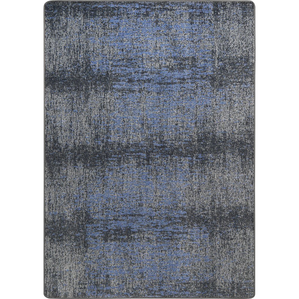 Kid Essentials Surface Tension 5'4" x 7'8" Area Rug in Color Marine. Picture 1