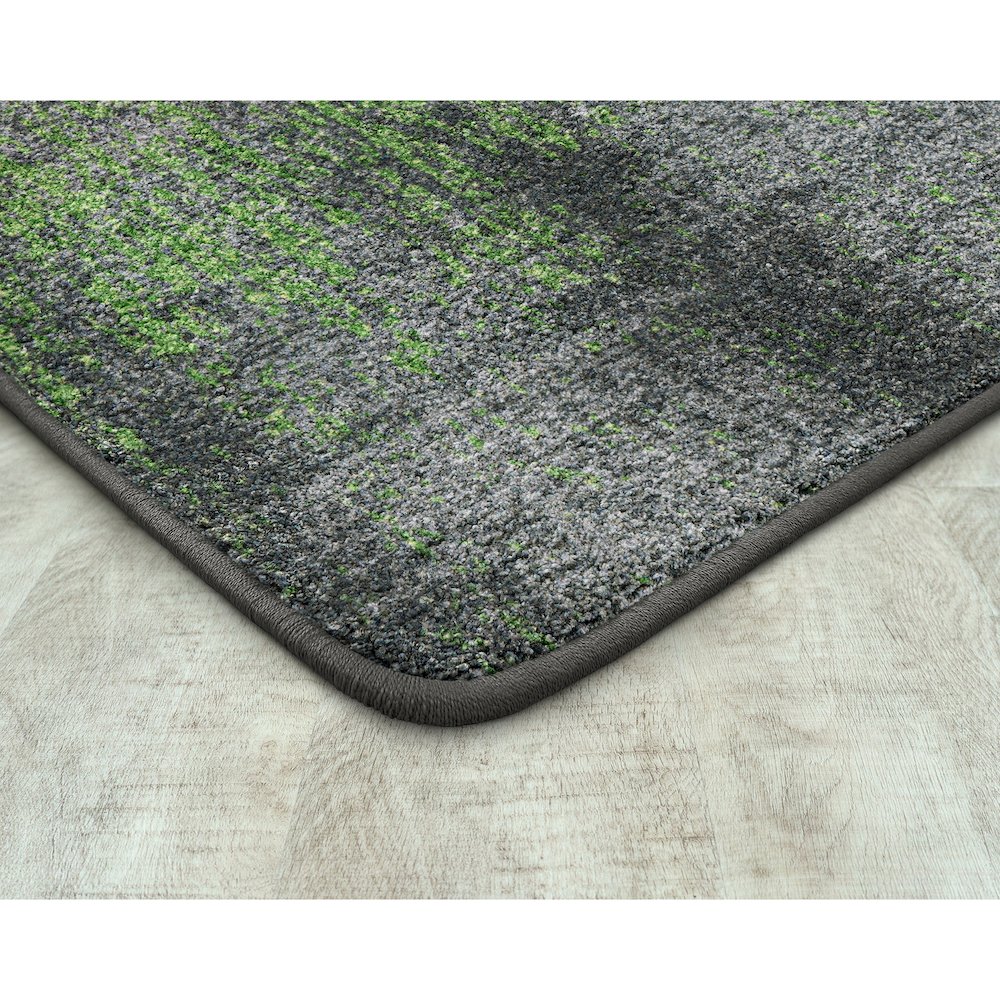 Kid Essentials Surface Tension 5'4" x 7'8" Area Rug in Color Meadow. Picture 2