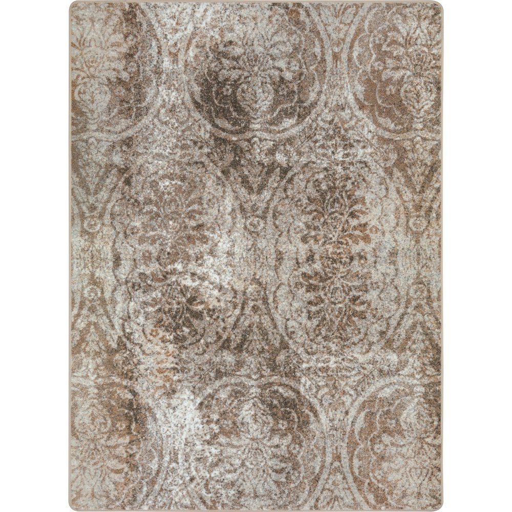 First Take Thinly Veiled 5'4" x 7'8" Area Rug in Color Antique Taupe. Picture 1