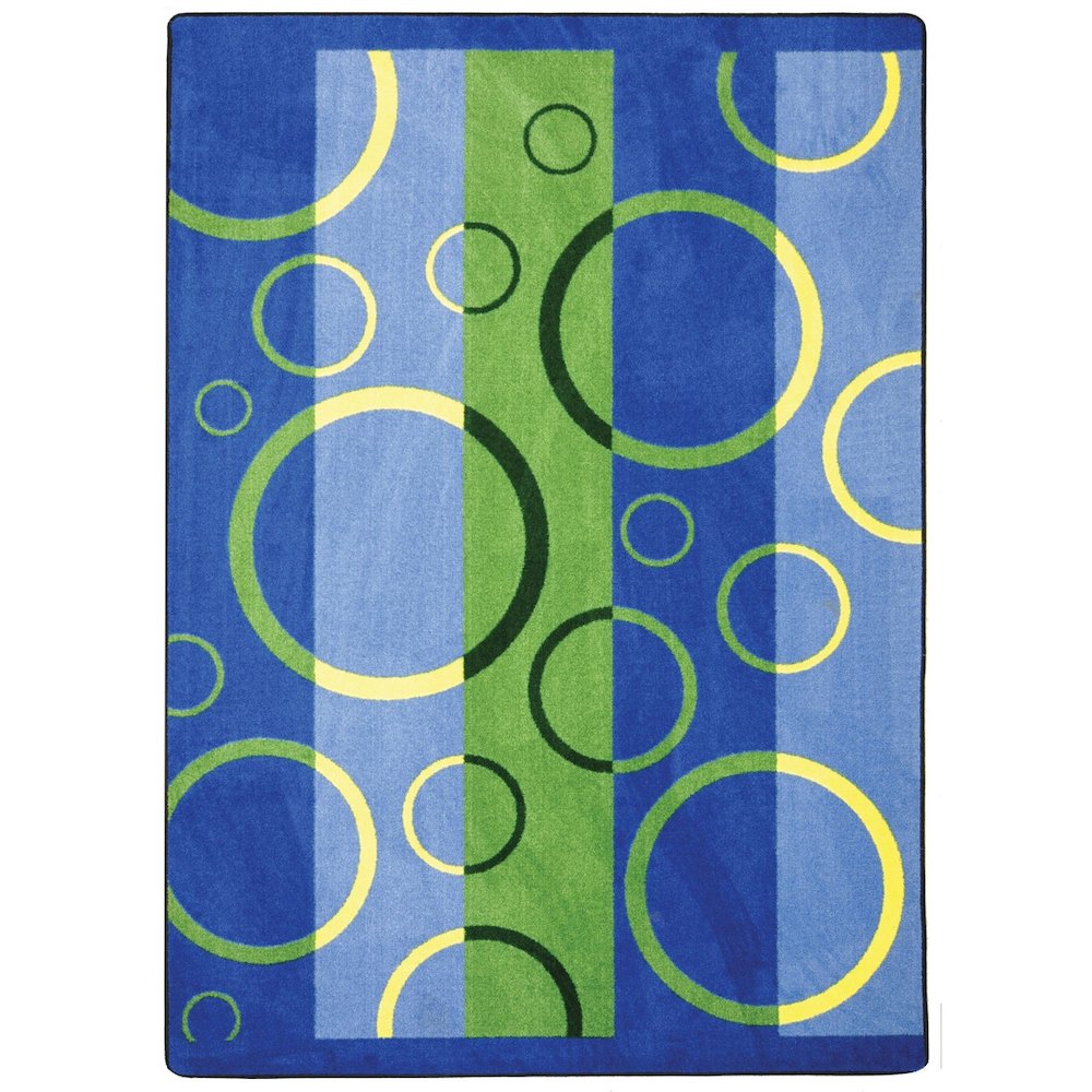 Summer Solstice Under Water 7'8" x 10'9" Area Rug in Color Primary. Picture 1