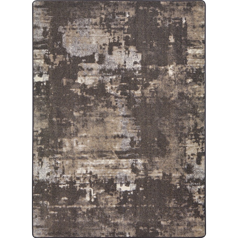 First Take A La Mode 7'8" x 10'9" Area Rug in Color Chocolate. Picture 1