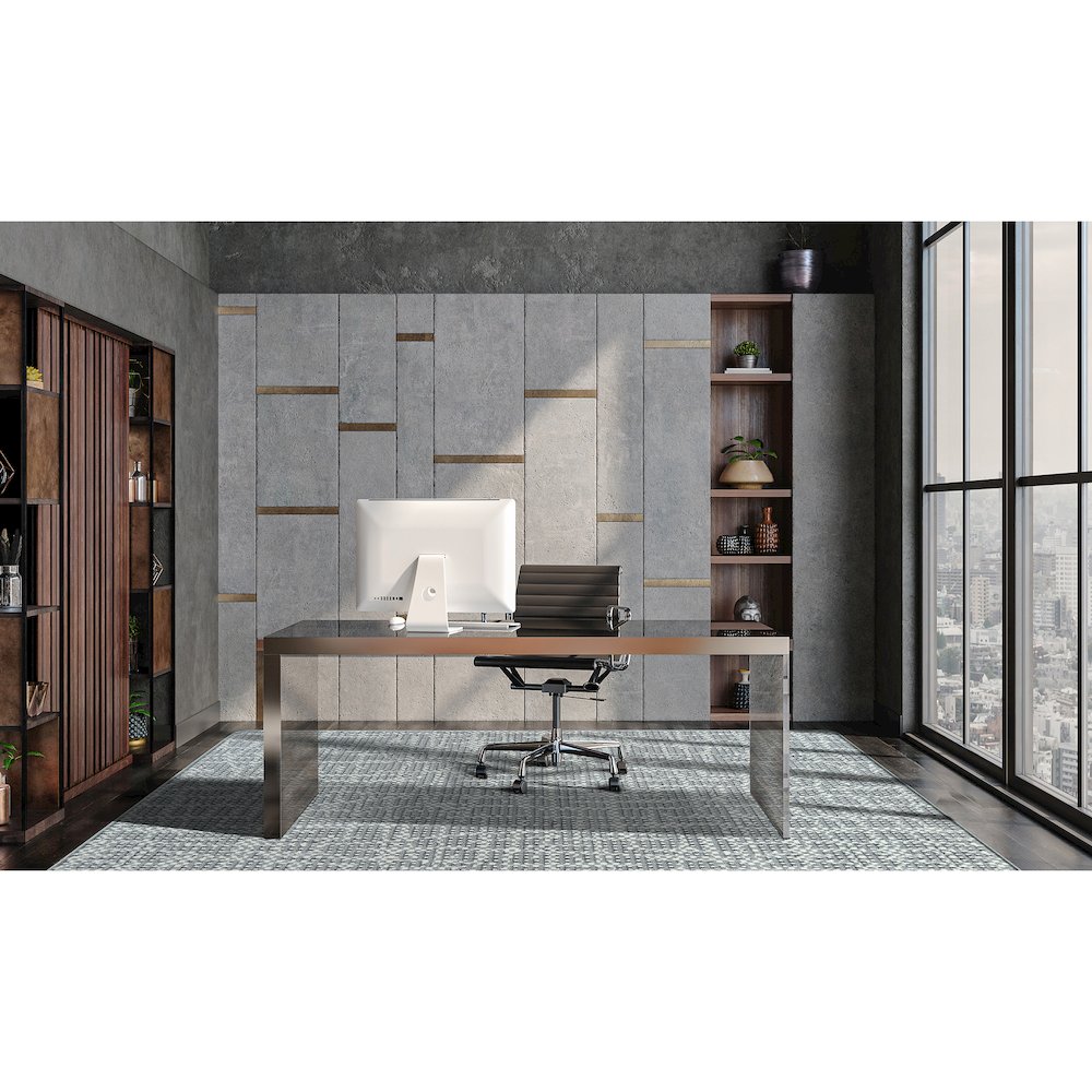 WorkSpace Attractive Choice 7'8" x 10'9" Area Rug in Color Cloudy. Picture 4
