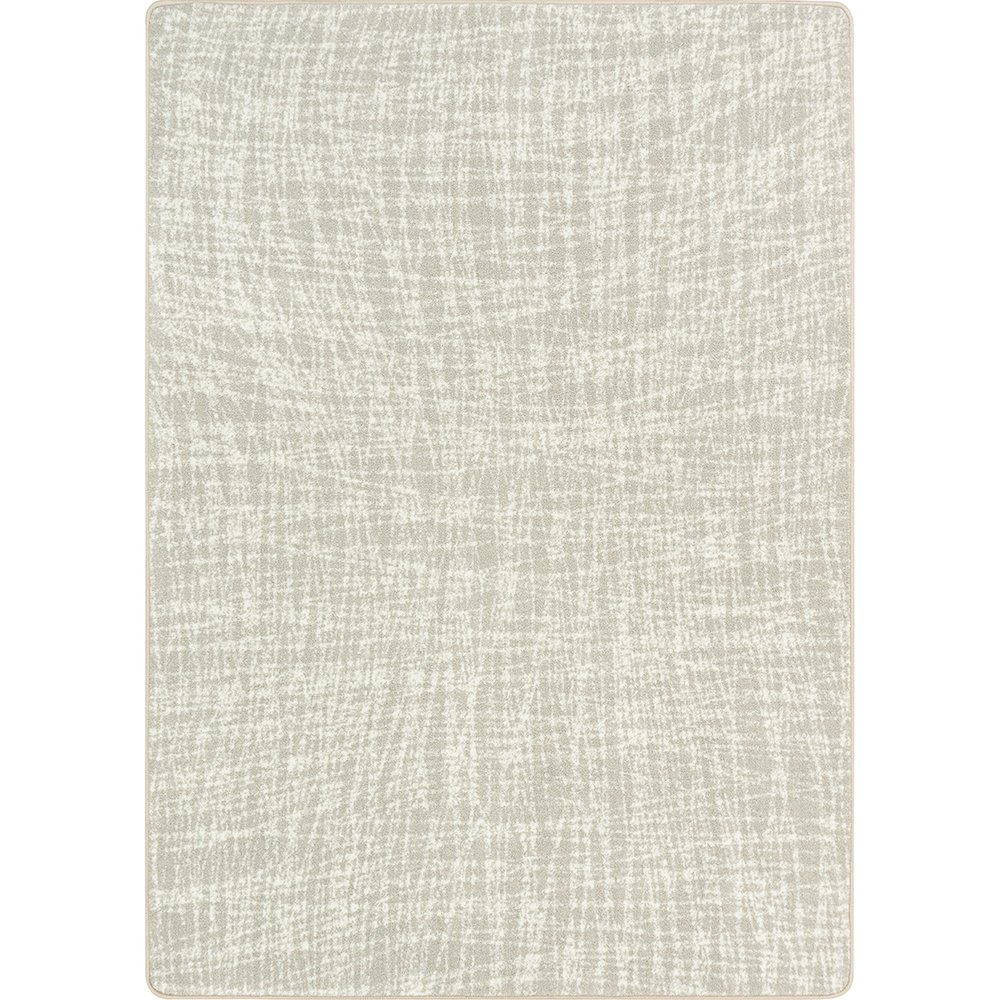 Impressions Crisscross 7'8" x 10'9" Area Rug in Color Dove. Picture 1