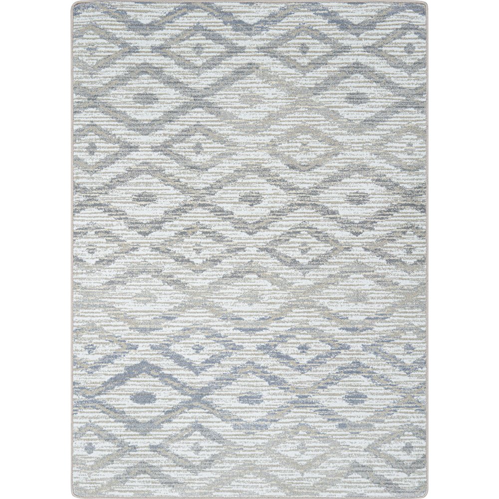 Diamond Oasis 7'8" x 10'9" Area Rug in Color Sandstone. Picture 1