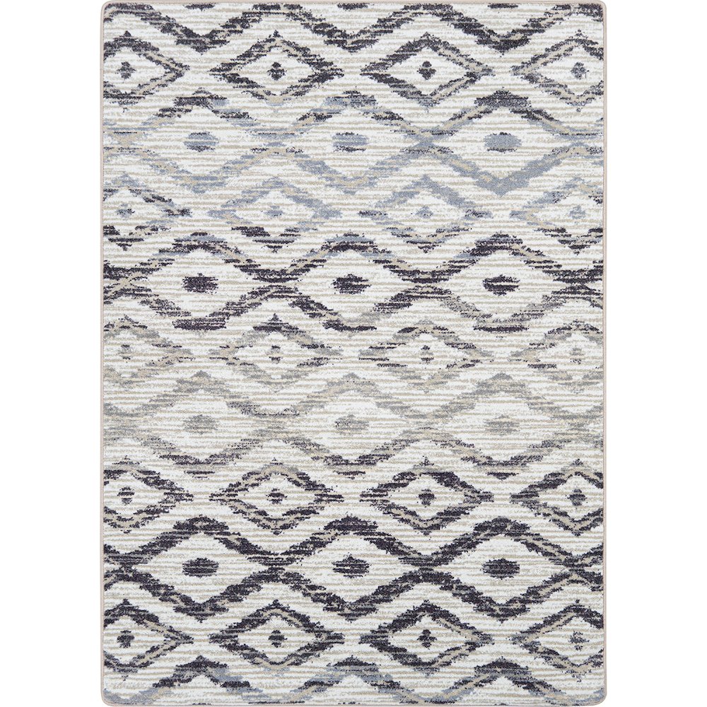 Diamond Oasis 7'8" x 10'9" Area Rug in Color Twilight. Picture 1