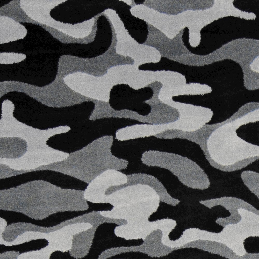 Kaleidoscope Funky Camo 7'8" x 10'9" Area Rug in Color Urban. Picture 2