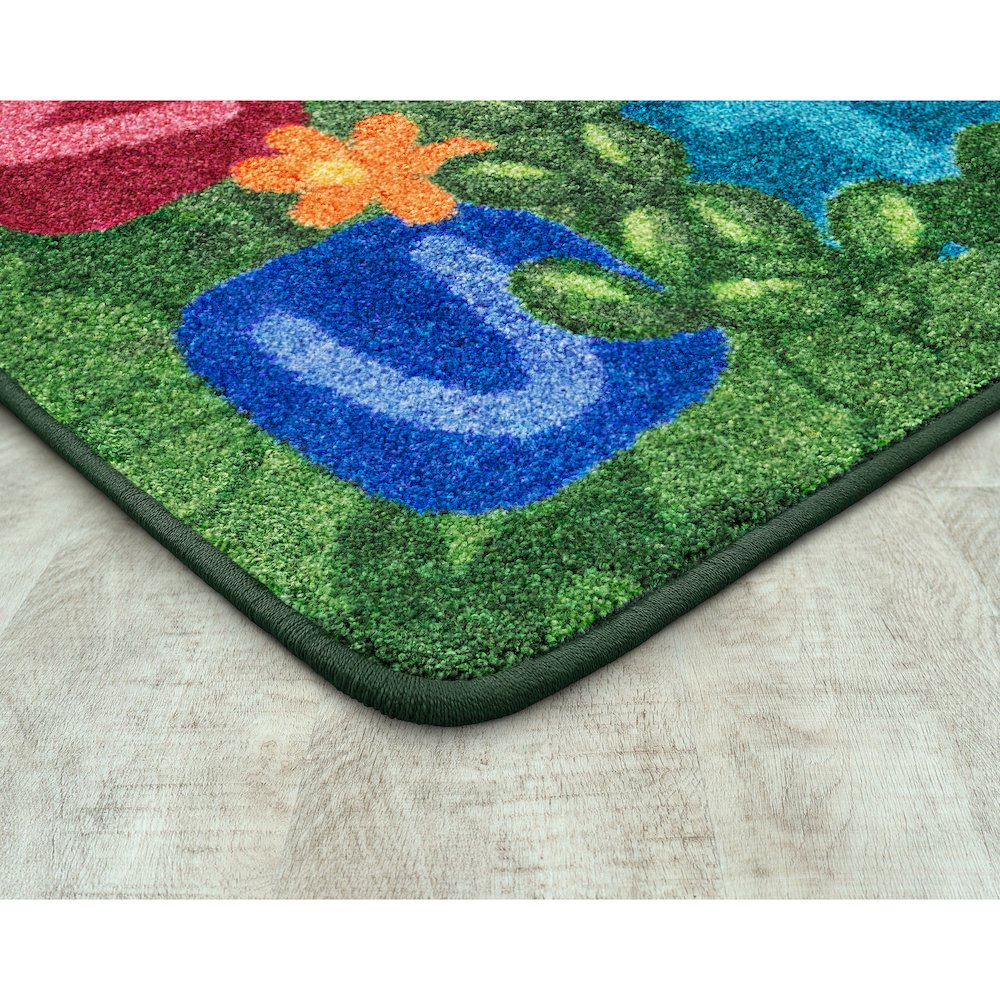 Learning Garden 10'9" x 13'2" Area Rug in Color Multi. Picture 2