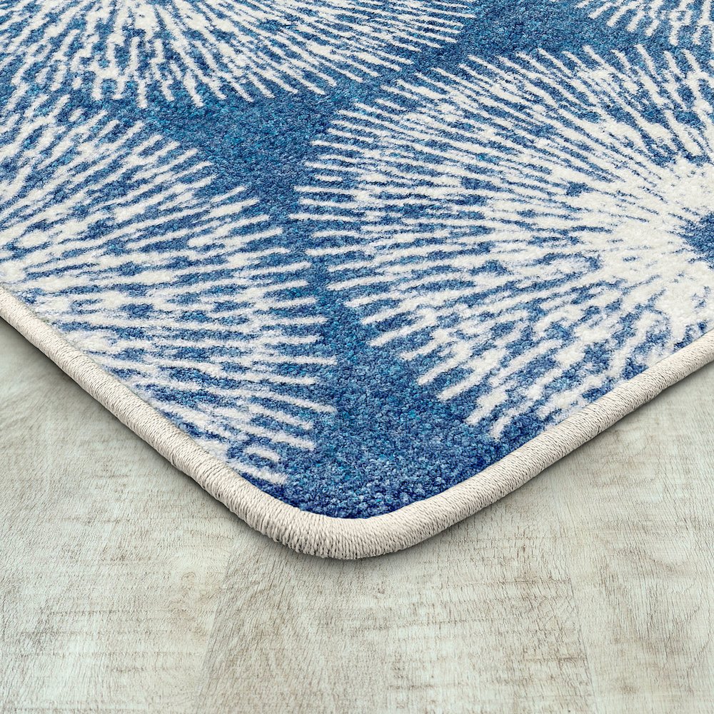Claremont Kids Make A Wish 7'8" x 10'9" Area Rug in Color Blue Skies. Picture 2
