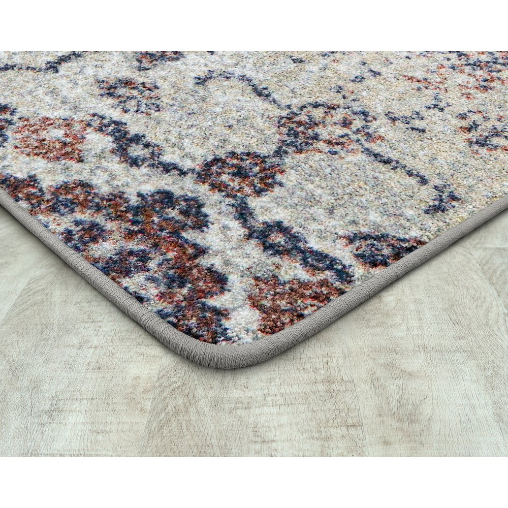 Mojave Bloom 7'8" x 10'9" Area Rug in Color Sunset. Picture 2