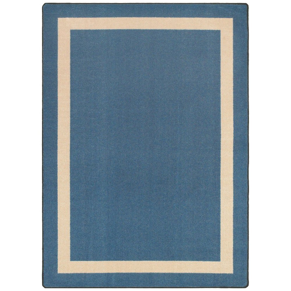 Kid Essentials Portrait 7'8" x 10'9" Area Rug in Color Seaside. Picture 1
