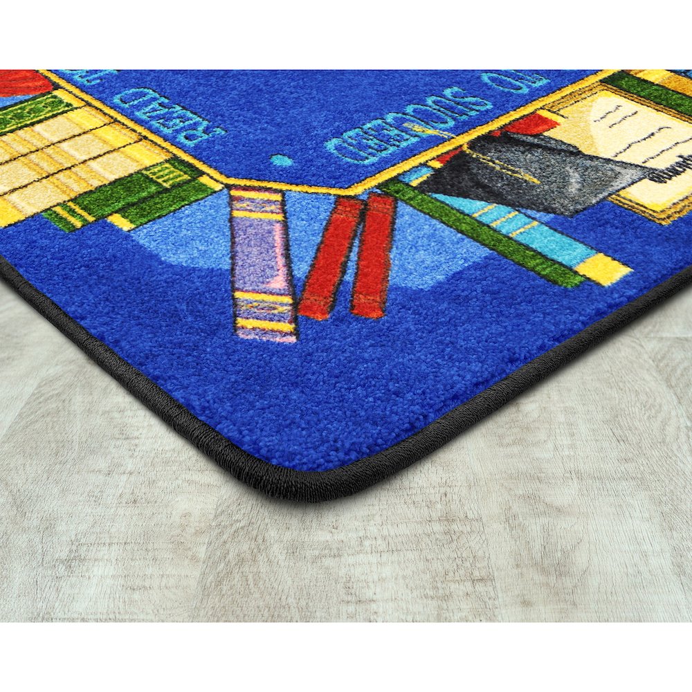 Kid Essentials Read to Succeed 10'9" x 13'2" Area Rug in Color Multi. Picture 2