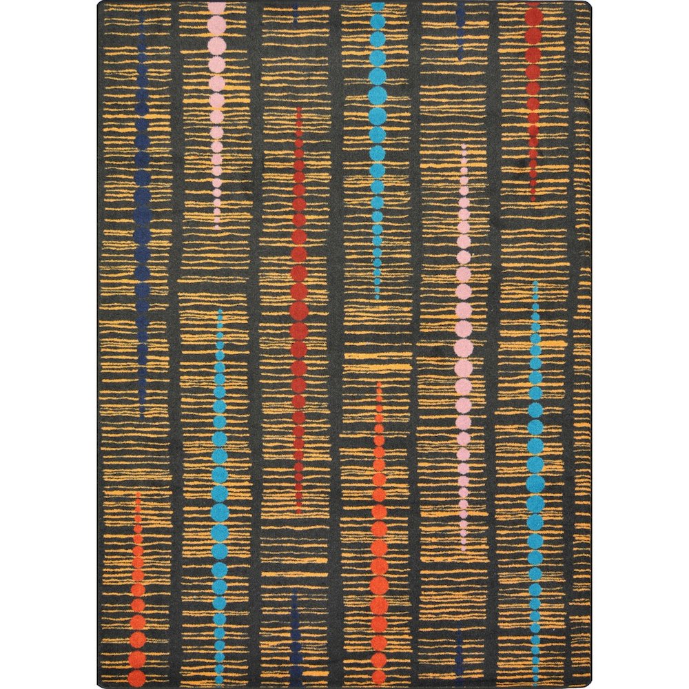 Kid Essentials Recoil 7'8" x 10'9" Area Rug in Color Multi. Picture 1