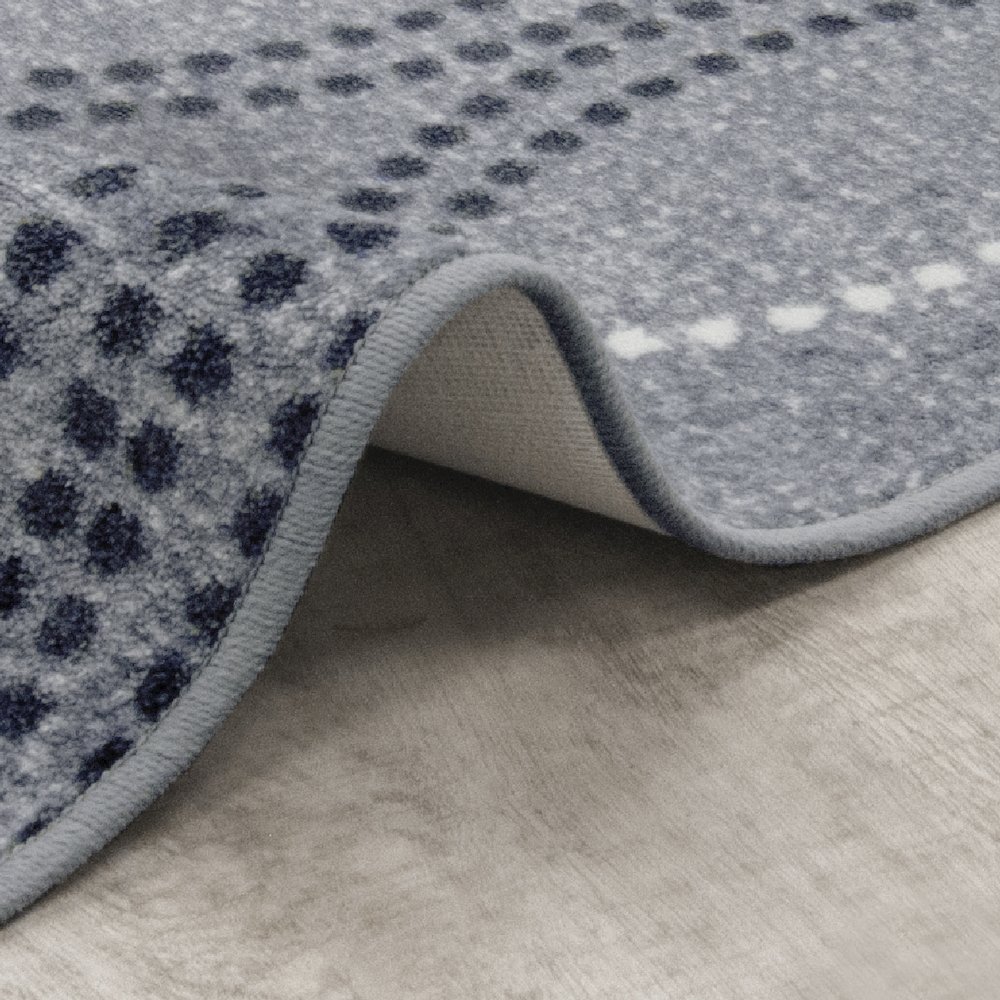 Impressions Seventh Heaven 7'8" x 10'9" Area Rug in Color Smoke. Picture 2