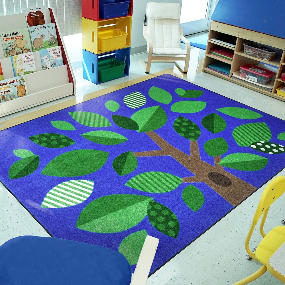 Kid Essentials Shady Grove 10'9" x 13'2" Area Rug in Color Multi. Picture 3