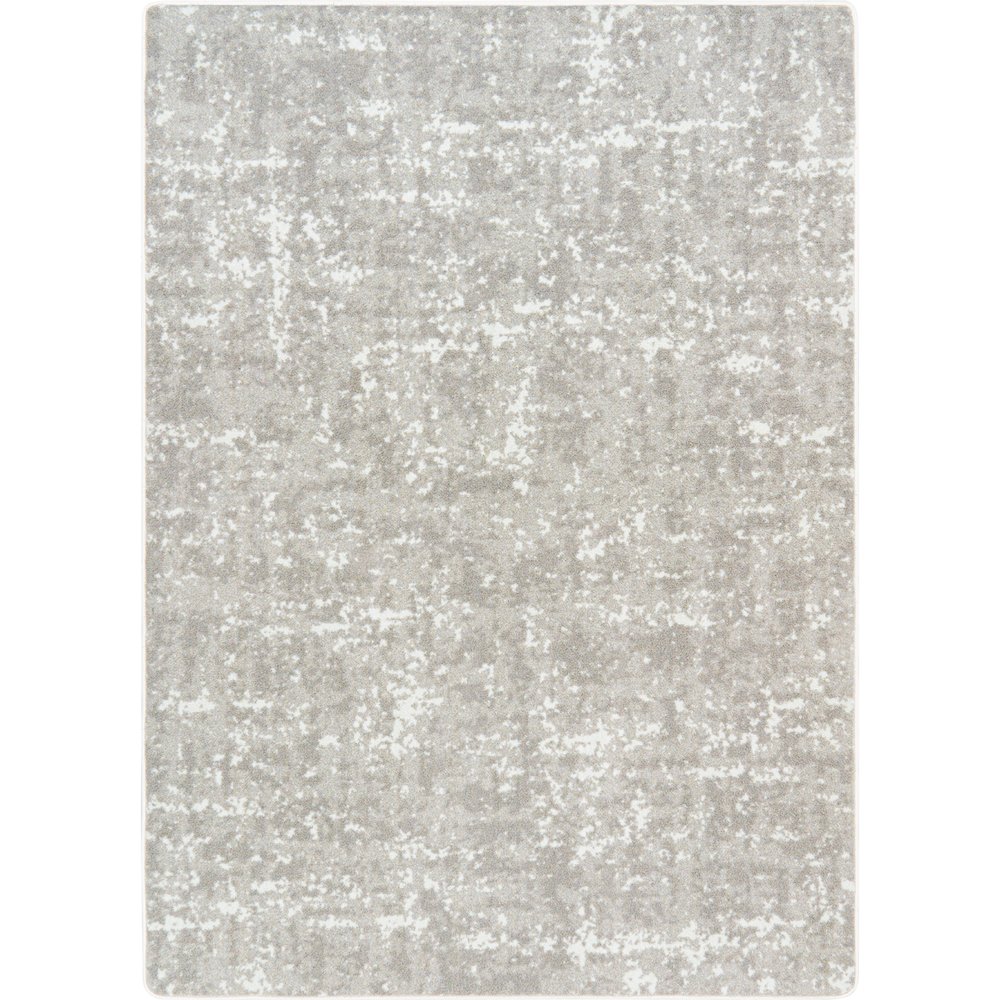 WorkSpace Stretched Thin 7'8" x 10'9" Area Rug in Color Dove. Picture 1