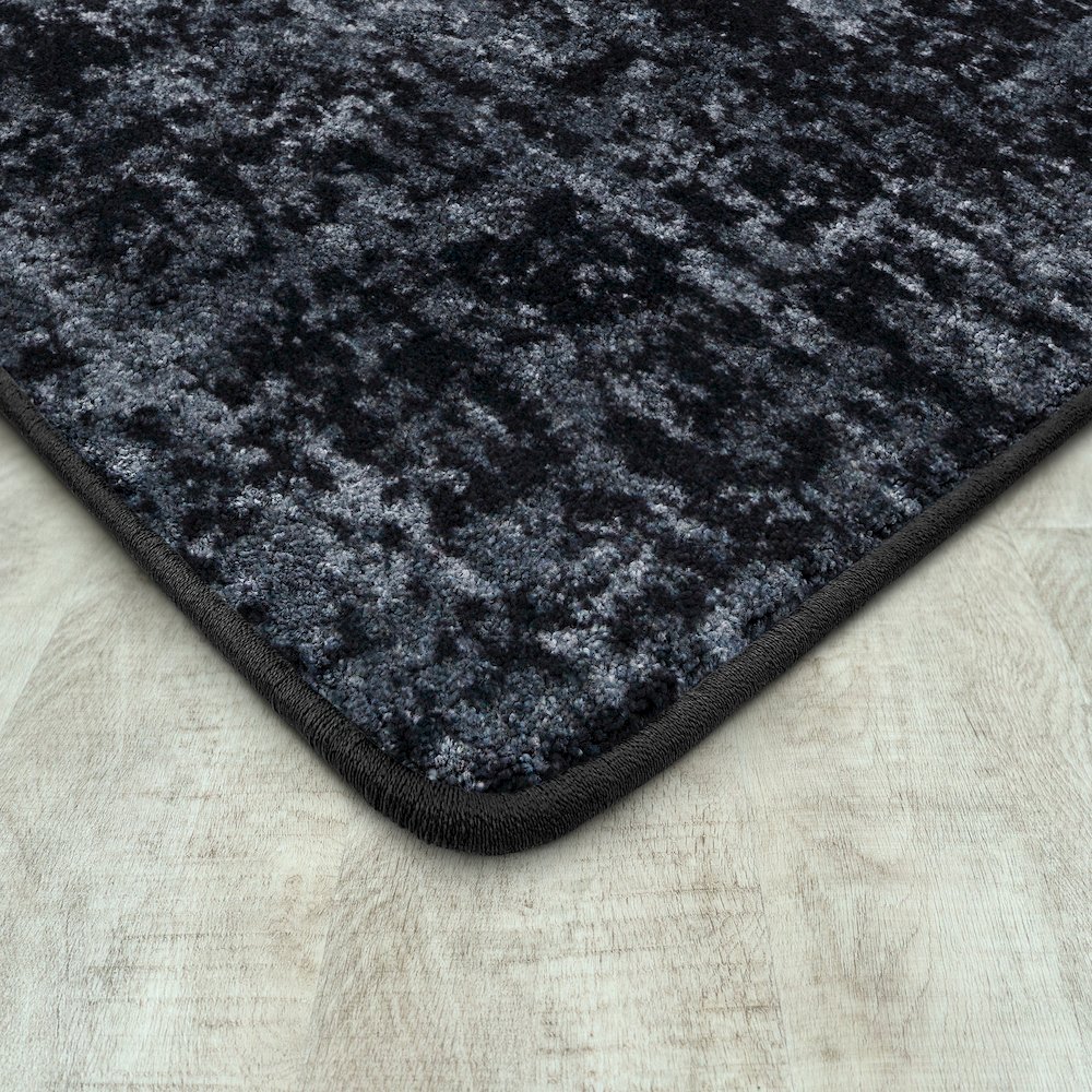 WorkSpace Stretched Thin 7'8" x 10'9" Area Rug in Color Slate. Picture 2