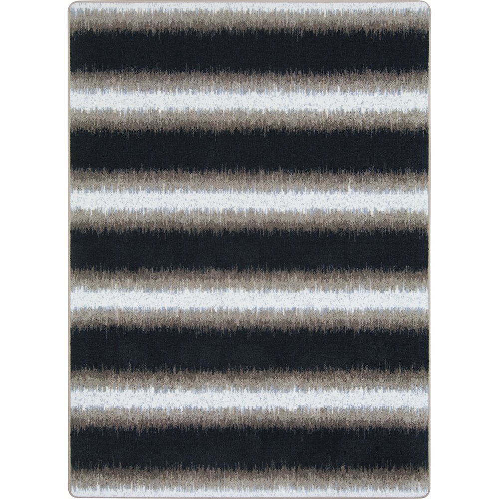 First Take Tuned Out 7'8" x 10'9" Area Rug in Color Onyx. Picture 1
