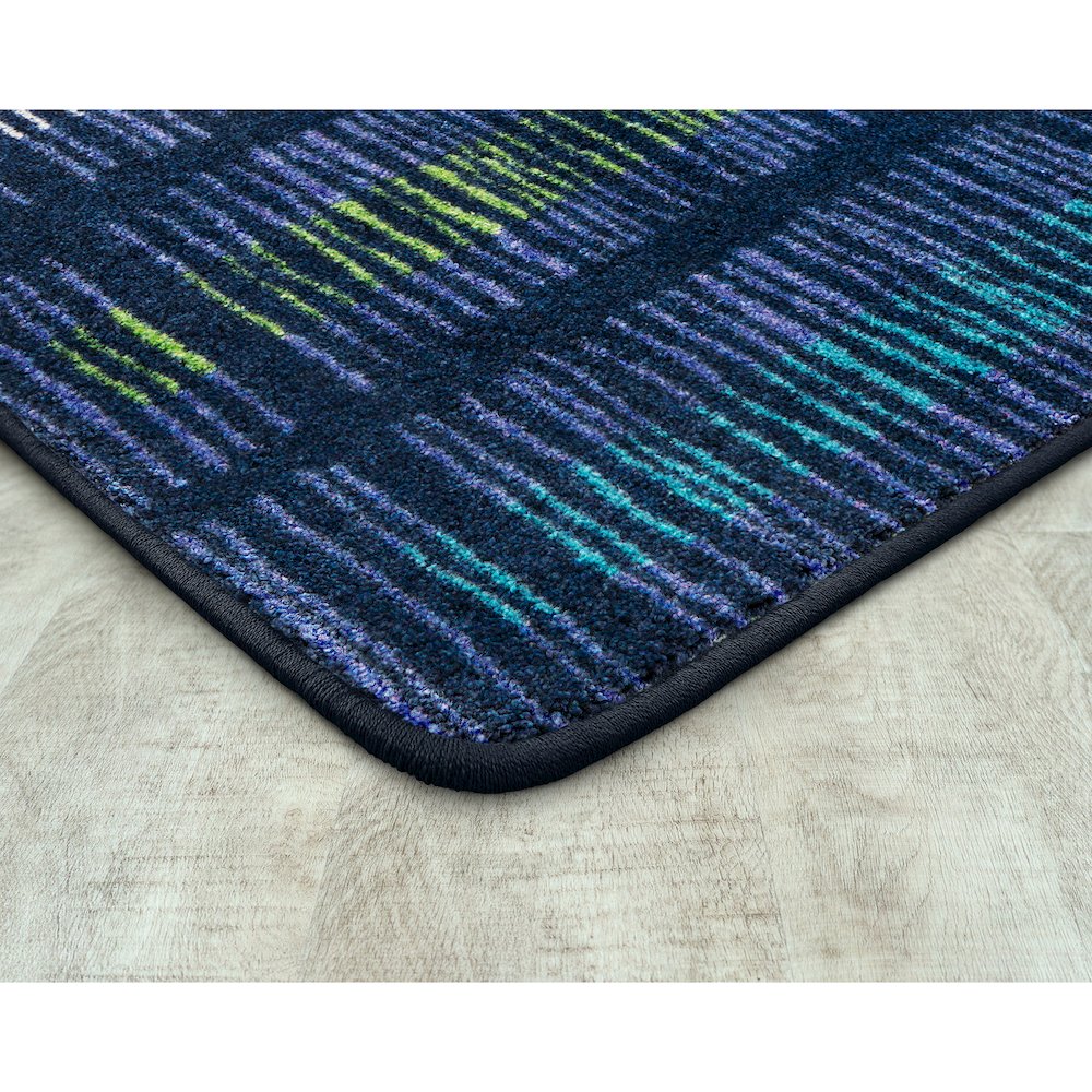 Kid Essentials Verve 7'8" x 10'9" Area Rug in Color Violet. Picture 2