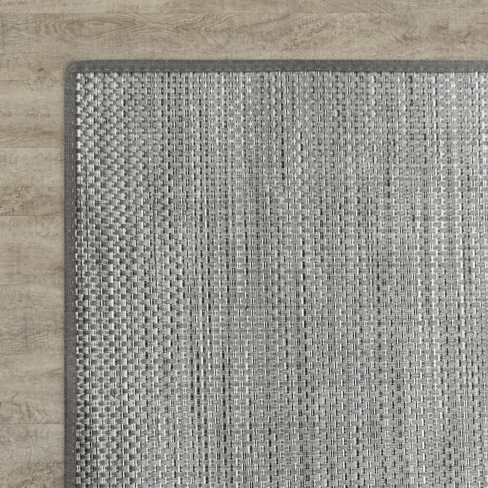 Walk in the Park Water Mill 7'8" x 11" Area Rug in Color Haze. Picture 2