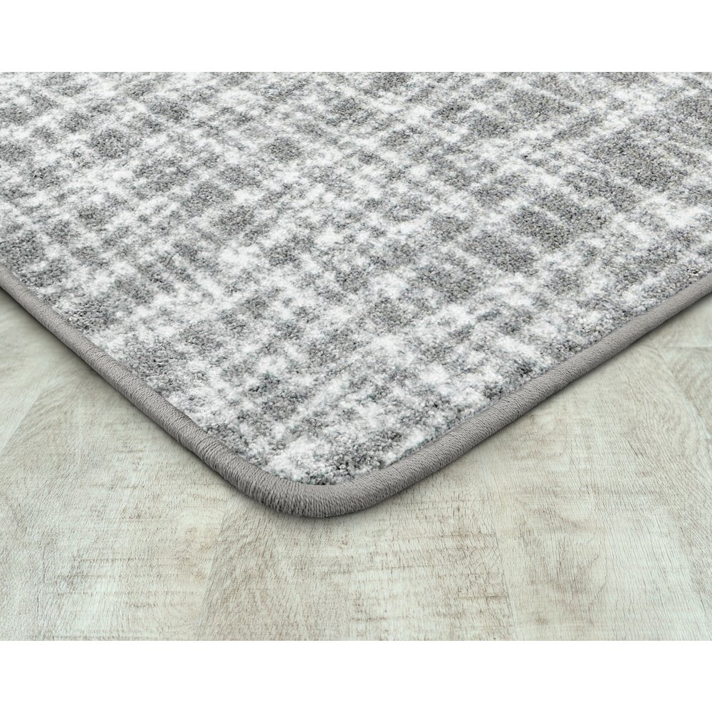 Impressions Crisscross 10'9" x 13'2" Area Rug in Color Morning Fog. Picture 2
