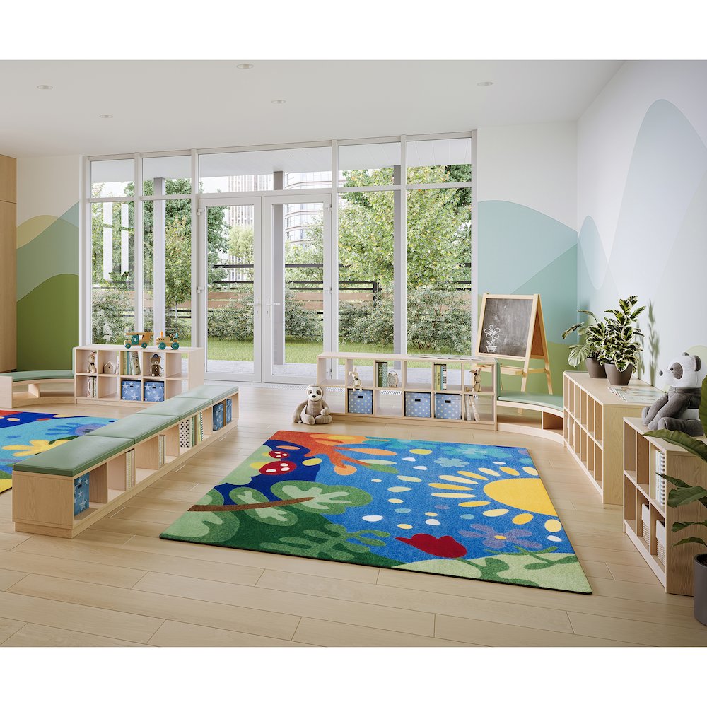 Dream Awhile 10'9" x 13'2" Area Rug in Color Multi. Picture 3