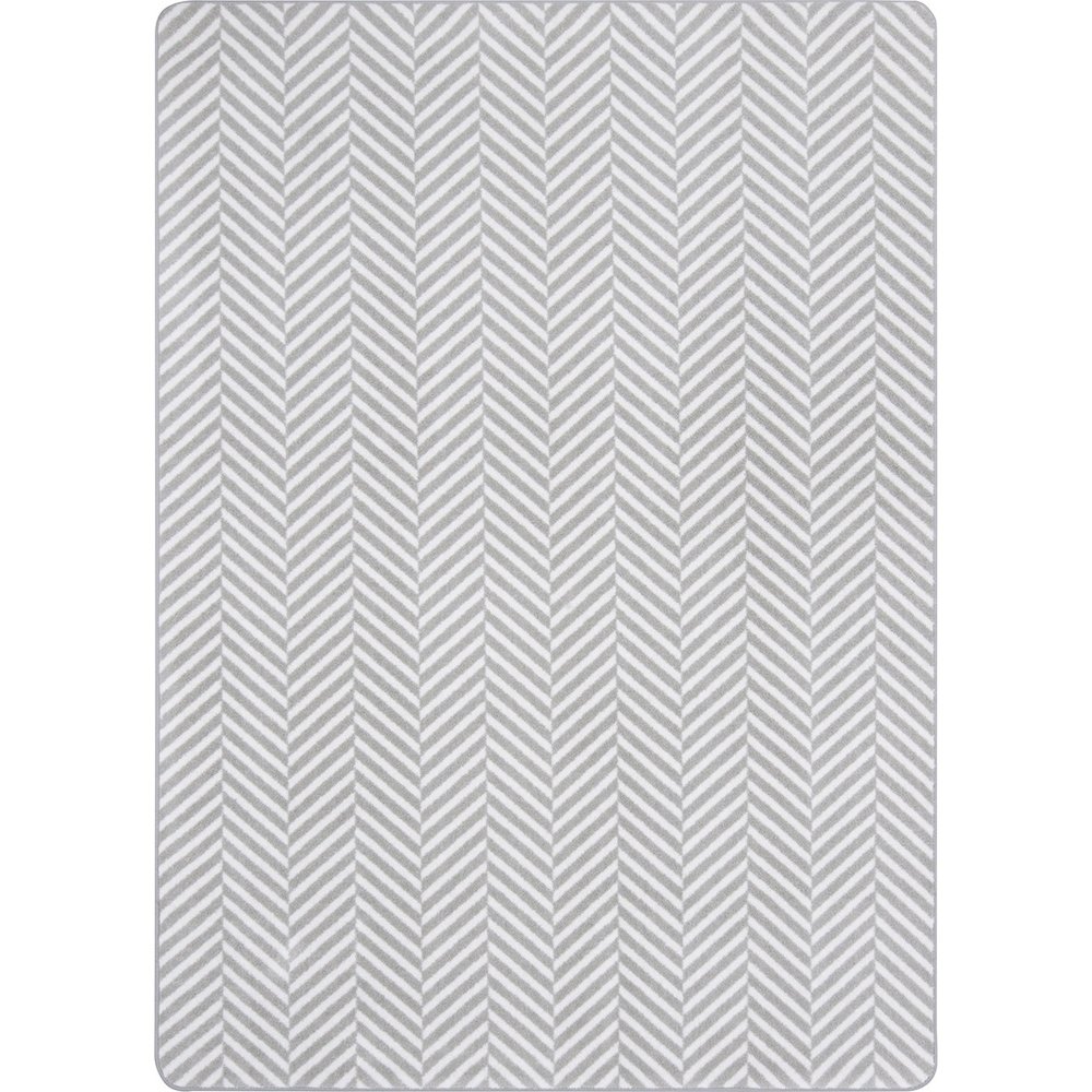 Impressions Favorite Retreat 10'9" x 13'2" Area Rug in Color Morning Fog. Picture 1