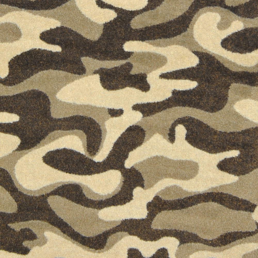 Kaleidoscope Funky Camo 10'9" x 13'2" Area Rug in Color Desert. Picture 2