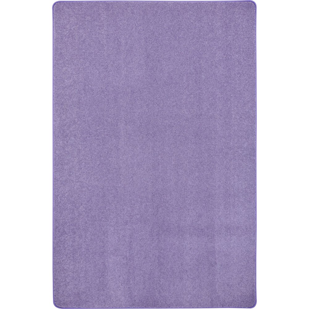 Kid Essentials Just Kidding 12' x 7'6" Area Rug in Color Very Violet. Picture 1