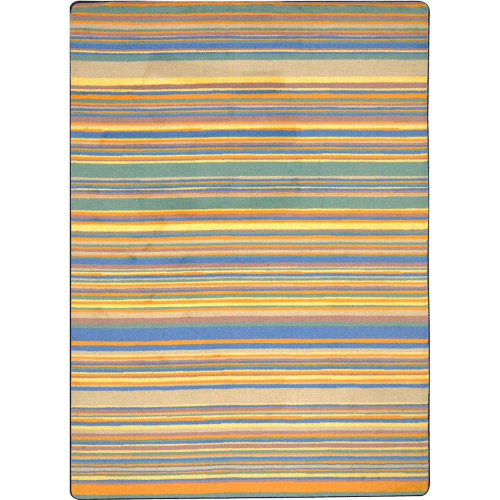 Kid Essentials Latitude 10'9" x 13'2" Area Rug in Color Tropics. Picture 1