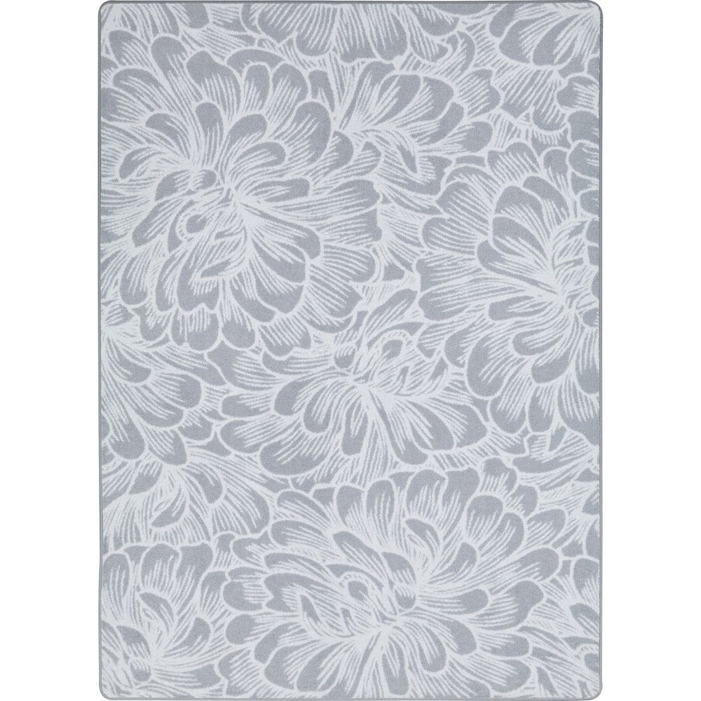 First Take New Bloom 10'9" x 13'2" Area Rug in Color Sterling. Picture 1