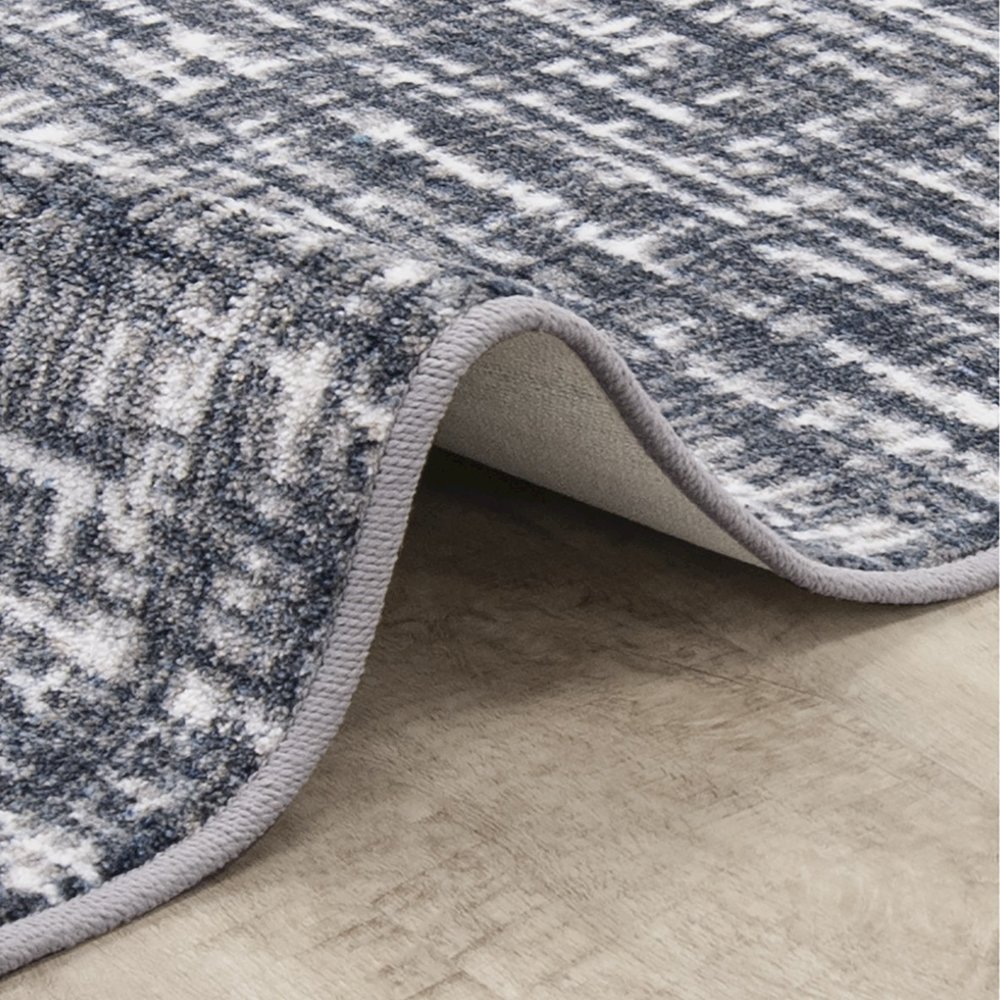 Impressions Past Tense 10'9" x 13'2" Area Rug in Color Anchor. Picture 2