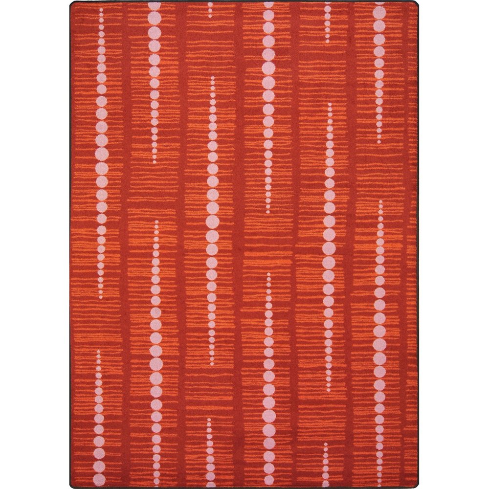 Kid Essentials Recoil 10'9" x 13'2" Area Rug in Color Red. Picture 1