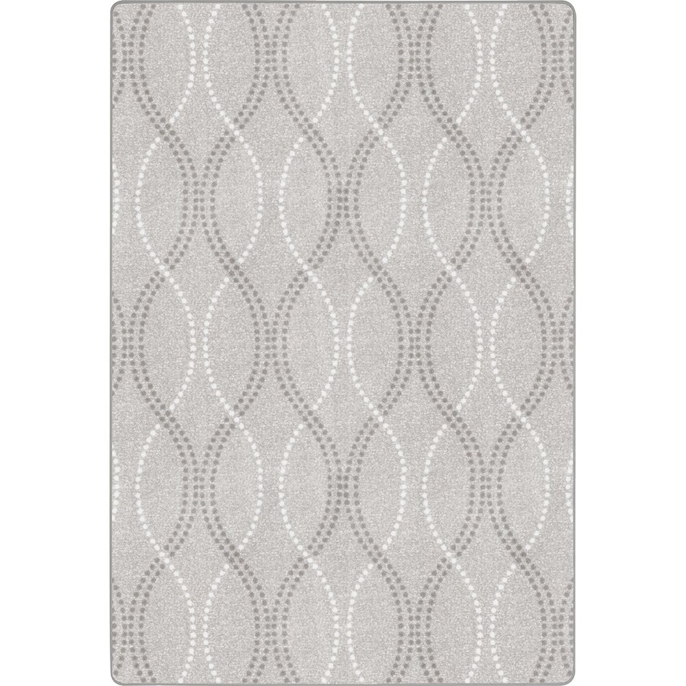 Impressions Seventh Heaven 10'9" x 13'2" Area Rug in Color Morning Fog. Picture 1