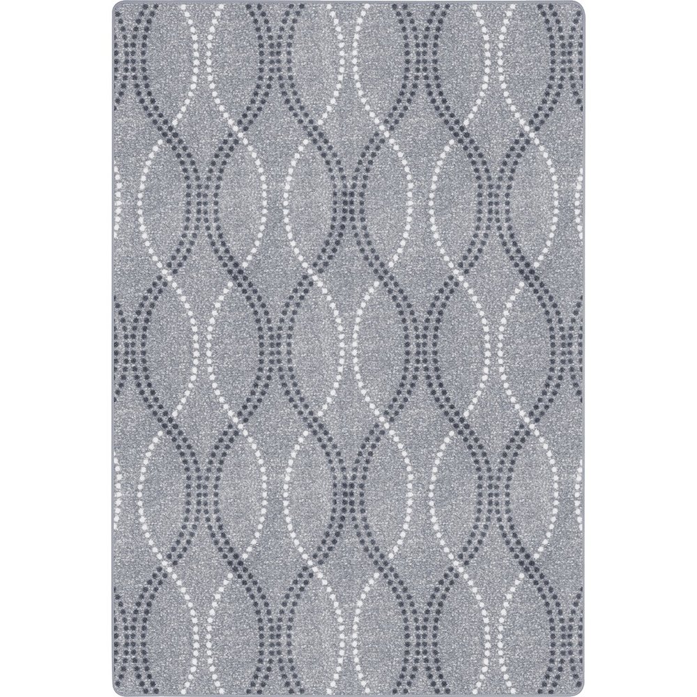 Impressions Seventh Heaven 10'9" x 13'2" Area Rug in Color Smoke. Picture 1