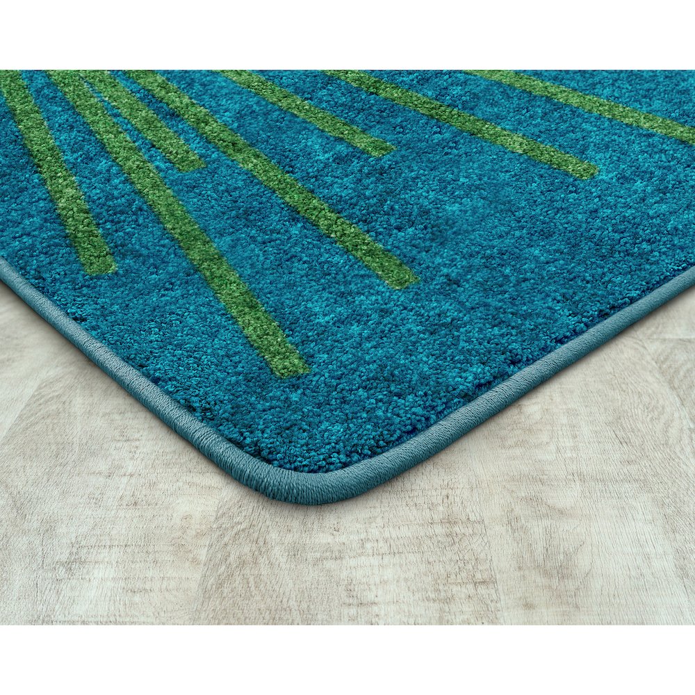 First Take Sputnik 10'9" x 13'2" Area Rug in Color Citrus. Picture 2