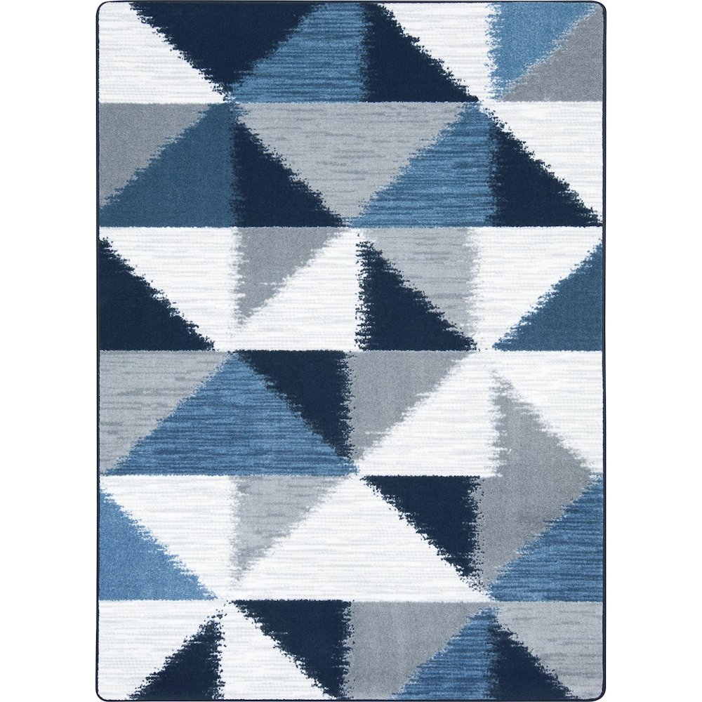 First Take Stellium 10'9" x 13'2" Area Rug in Color Lapis. Picture 1