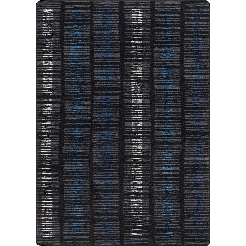 Kid Essentials Verve 10'9" x 13'2" Area Rug in Color Sapphire. Picture 1
