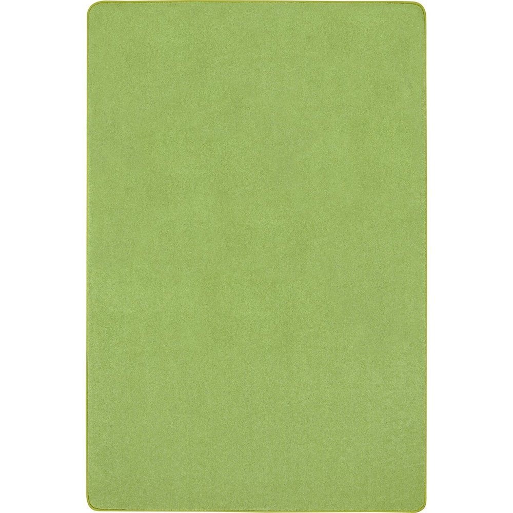 Kid Essentials Just Kidding 12' x 18' Area Rug in Color Lime Green. Picture 1