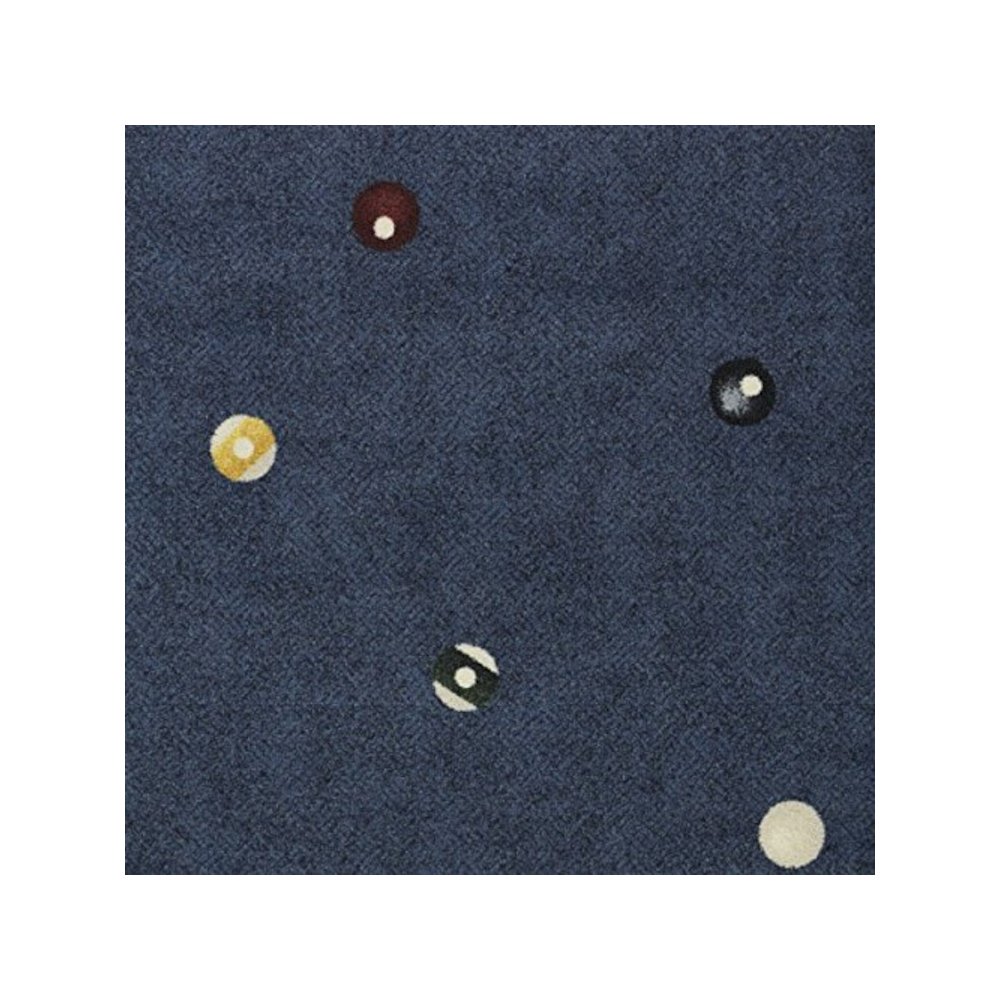 Games People Play Roll the Dice 10'9" x 13'2" Area Rug in Color Navy. Picture 1