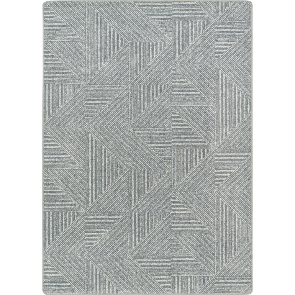 WorkSpace Above Board 3'10" x 5'4" Area Rug in Color Cloudy. Picture 1